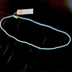 NWT Gorjana Clear Power beads necklace
